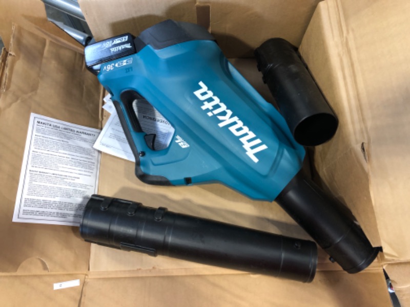 Photo 1 of Makita XBU02Z 36V (18V X2) LXT® Brushless Blower, Tool Only
