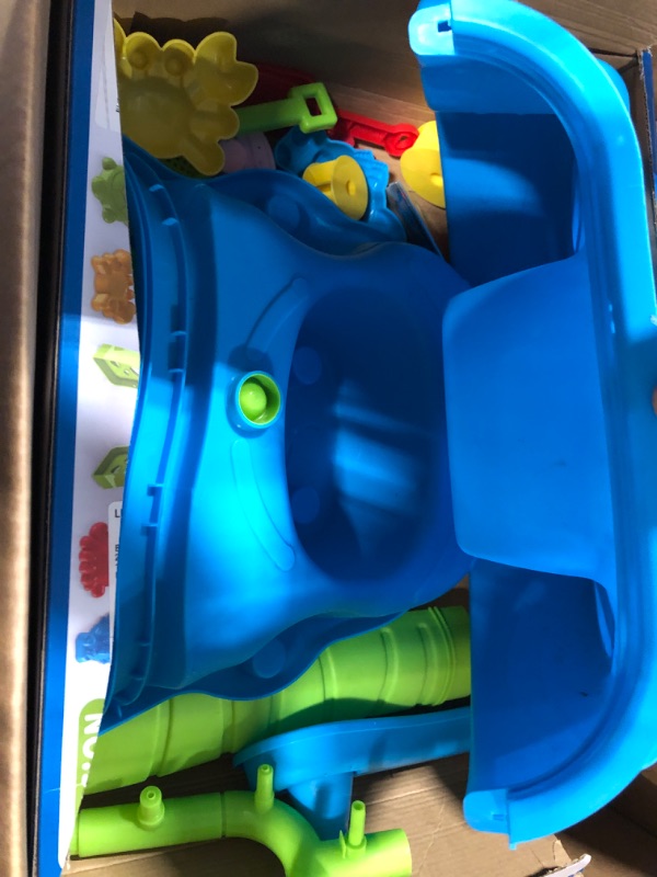 Photo 1 of Bennol Sand Water Table Toys for Toddlers Kids, 3-Tier Outdoor Sand and Water Play Table Toys for Toddlers Kids, Water Activity Tables Beach Toys for Outside Backyard for Toddlers Age 3-5