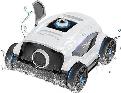 Photo 1 of WYBOT Futuristic Cordless Robotic Pool Cleaner, Lasts 130Mins, Dirt Detect Technology 3.0, Pool Vacuum for Above/In Ground Pools, Strong Suction, LED Indicator, Ideal for Pools Up to 1300 Sq.ft
