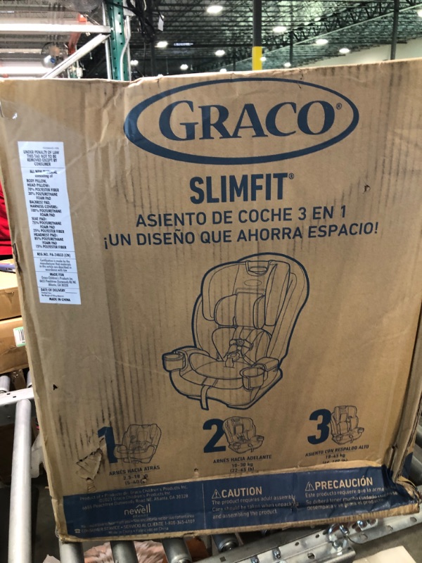 Photo 2 of Graco - Slimfit All-in-One Convertible Car Seat, Darcie