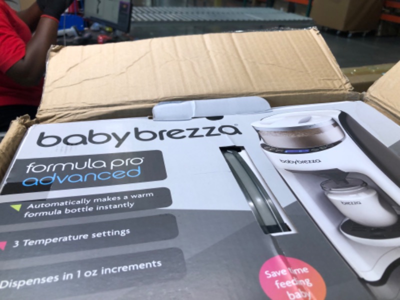 Photo 3 of New and Improved Baby Brezza Formula Pro Advanced Formula Dispenser Machine - Automatically Mix a Warm Formula Bottle Instantly - Easily Make Bottle with Automatic Powder Blending