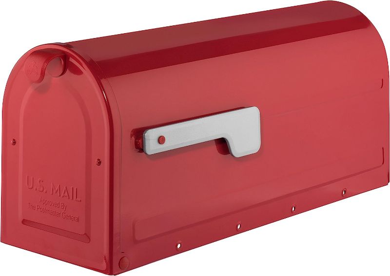 Photo 1 of ARCHITECTURAL MAILBOXES 7600R MB1 Mailbox, Medium, Red