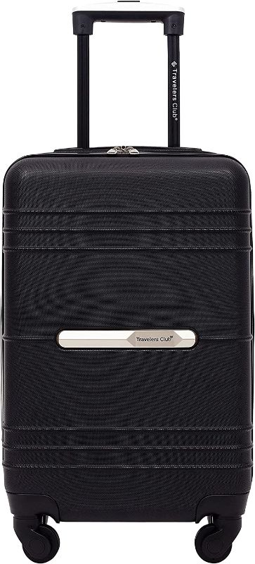 Photo 1 of 
Travelers Club 20" Richmond Spinner Carry-On Luggage, Black, 20 Inch