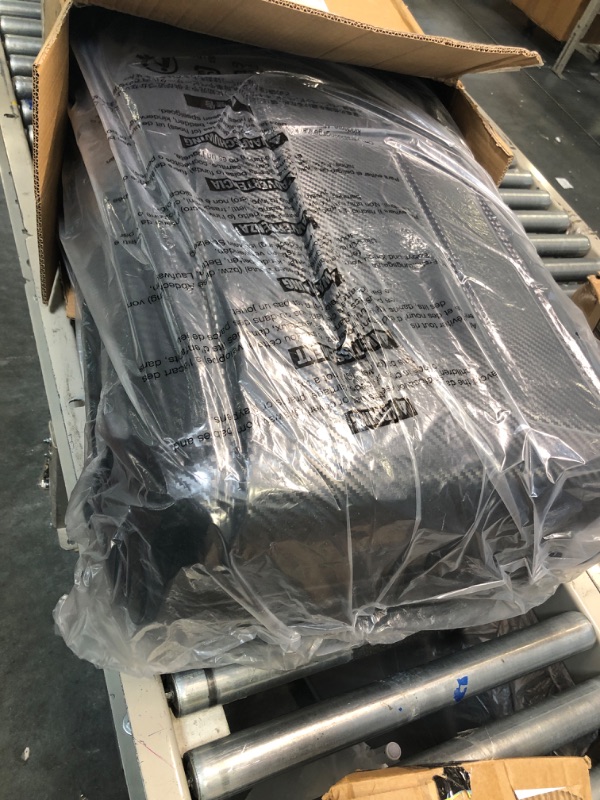 Photo 3 of Amazon Basics Oxford Expandable Spinner Luggage Suitcase with TSA Lock - 30.1 Inch, Black Black 30.1-inch Solid
