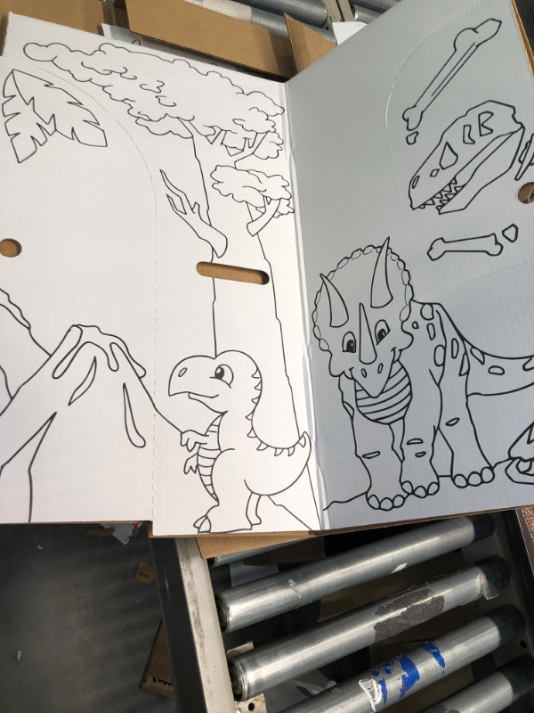 Photo 1 of Dinasour coloring board