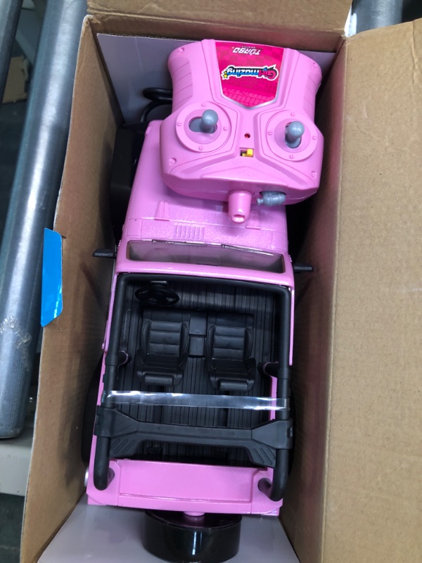 Photo 1 of Jada Toys GIRLMAZING Jeep R/C Vehicle (1:16 Scale), Pink, Standard Multicolor