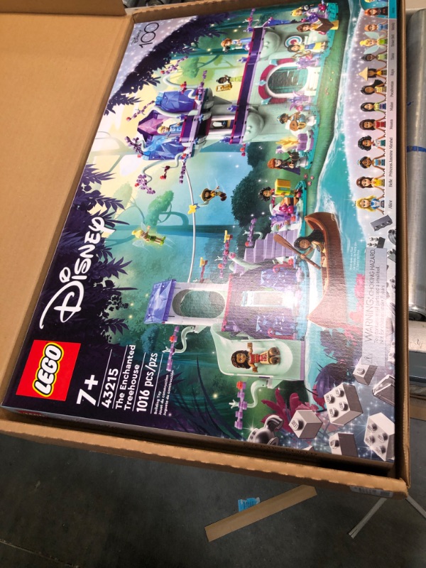 Photo 2 of LEGO Disney The Enchanted Treehouse 43215 Buildable 2-Level Tree House with 13 Princess Mini-Dolls Including Jasmine, Elsa and Moana, Disney Classic Celebration Gift for Disney Princess Fans Ages 7+