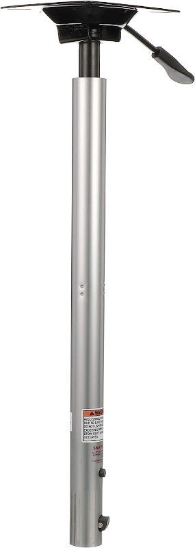 Photo 1 of Attwood SP-39204 Snap-Lock 1.77-Inch Post, Adjustable Height, 24 to 30 Inches High, Power Pedestal, Integrated Seat Mount