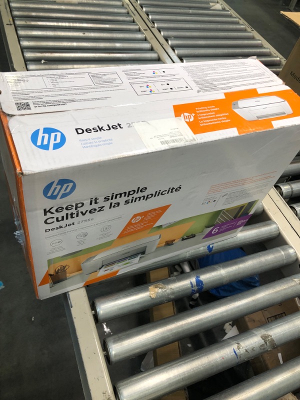 Photo 2 of HP DeskJet 2755e Wireless Color All-in-One Printer 