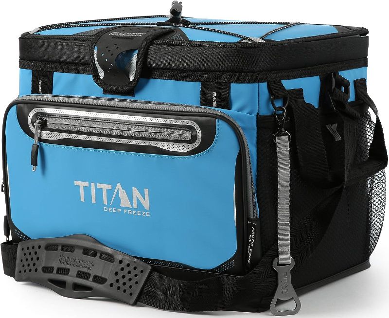 Photo 1 of Arctic Zone Titan Deep Freeze Cooler - 30 Can Zipperless Hardbody Liner - Deep Freeze Insulation and SmartShelf