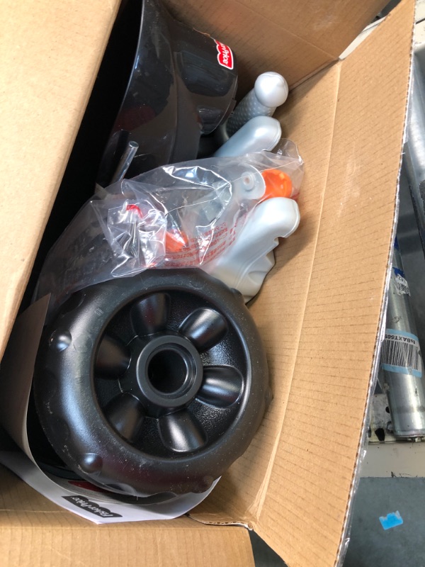 Photo 1 of Fisher-Price Harley-Davidson Tricycle with Handlebar Grips and Storage Area, Multi-Terrain Tires, Tough Trike [Amazon Exclusive]