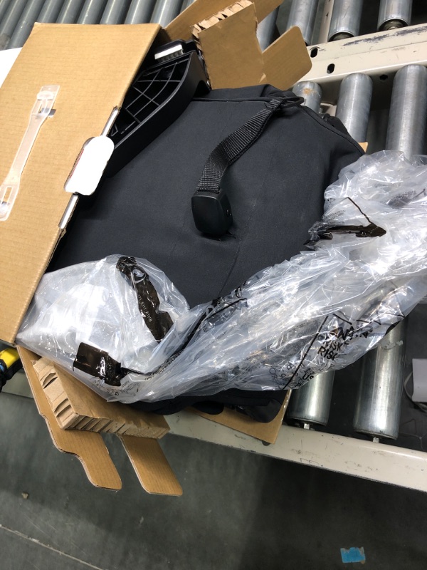 Photo 1 of gb Pockit+ All-Terrain, Ultra Compact Lightweight Travel Stroller with Canopy and Reclining Seat in Velvet Black Velvet Black Pockit+ All Terrain