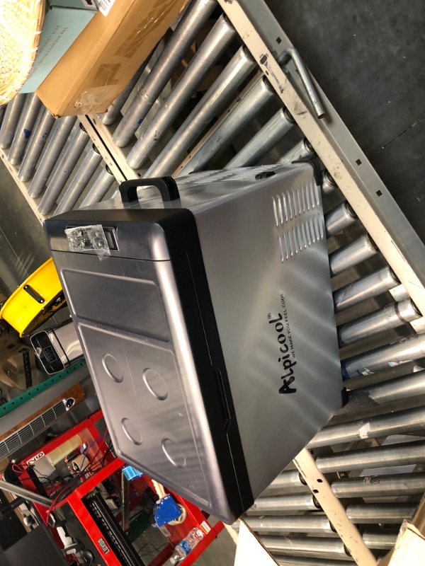 Photo 3 of Alpicool C40 Portable Refrigerator, 12 Volt Car Freezer, 42 Quart(40 Liter) Fast Cooling 12V Car Fridge Freezer, Car Cooler for RV, Truck, Camping, Outdoor -12/24V DC and 100-240V AC (Black and Silver) C40 40 Liter