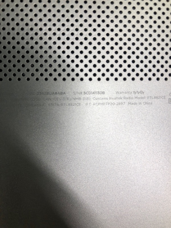 Photo 4 of ***NO CHARGER*** HP 2022 Newest Notebook Laptop, 15.6" HD Screen, AMD Athlon Gold 3150U Processor, 16GB RAM, 1TB SSD, Wi-Fi, Bluetooth, USB Type-C, HDMI, Windows 11 Home, Snowflake White 16GB RAM | 1TB SSD