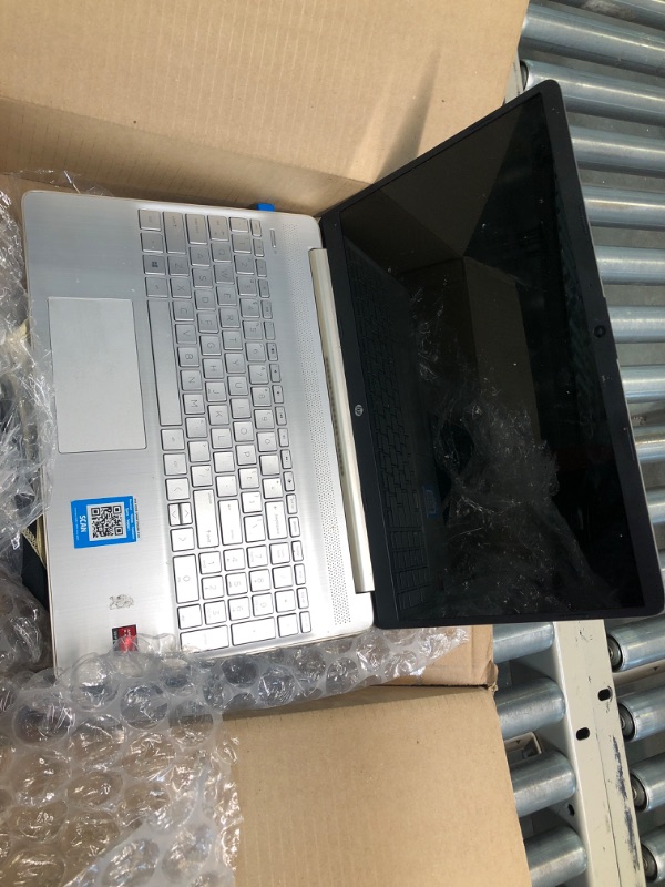 Photo 3 of ***NO CHARGER*** HP 2022 Newest Notebook Laptop, 15.6" HD Screen, AMD Athlon Gold 3150U Processor, 16GB RAM, 1TB SSD, Wi-Fi, Bluetooth, USB Type-C, HDMI, Windows 11 Home, Snowflake White 16GB RAM | 1TB SSD