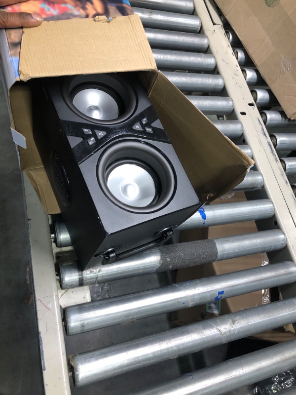 Photo 1 of YIER Bluetooth Speakers, Wireless TWS Portable Bluetooth Speaker with Lights,100dB Loud Bluetooth Speaker with Subwoofer 80W Stereo Sound, Bassup Technology,18-Hour Playtime for Outdoor Party Garden