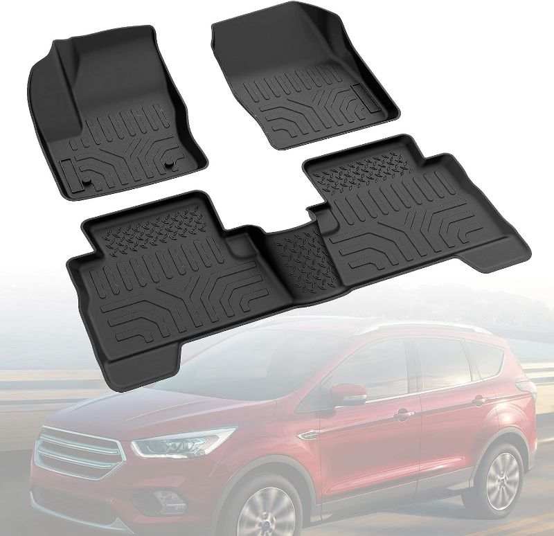 Photo 1 of Medesasi Floor Mat Liner Compatible with 2017 2018 2019 2020 2021 2022 F250 F350 & 2017 F450 Super Duty Crew Cab Pickup Carpet Floor Mats Liners OEM compatible with 17-22 F250 F350 & 17 F450 Crew Cab