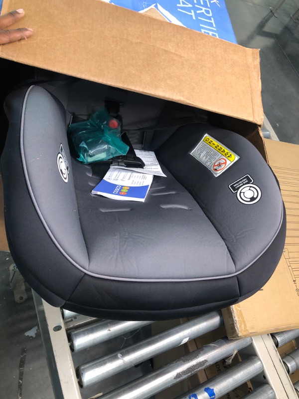 Photo 3 of Cosco Onlook 2-in-1 Convertible Car Seat, Rear-Facing 5-40 pounds and Forward-Facing 22-40 pounds and up to 43 inches, Black Arrows