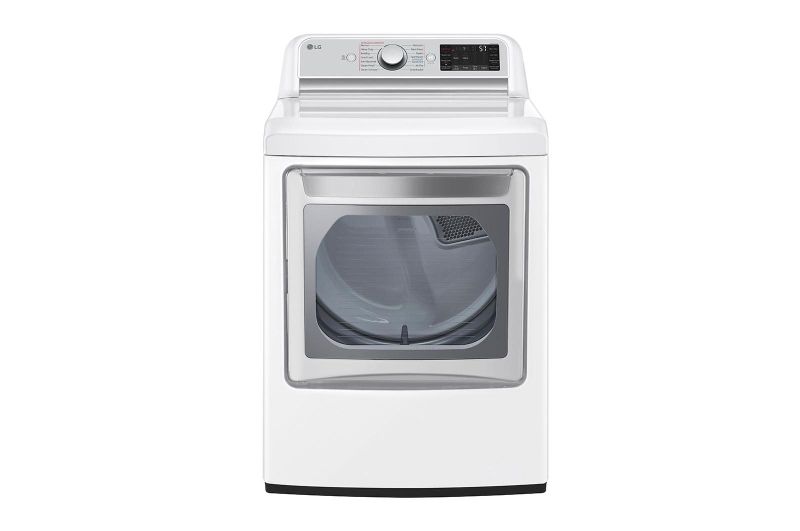 Photo 1 of 7.3 Cu. Ft. Ultra Large Capacity Smart Wi-Fi Enabled Rear Control Electric Dryer with TurboSteam