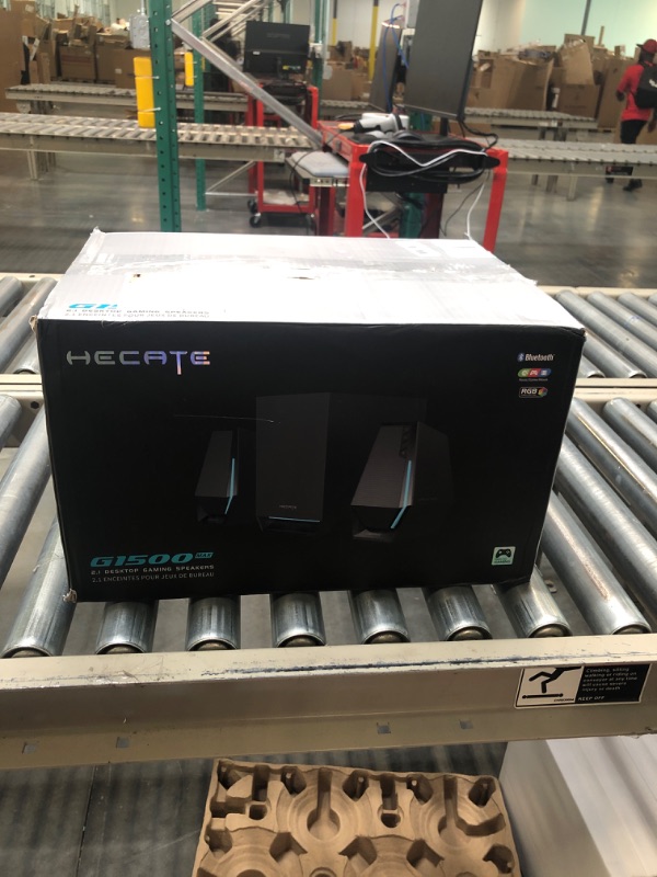 Photo 1 of 
Edifier G1500 MAX 2.1 Computer Speakers System, 60W Hecate Gaming Speakers with Subwoofer Line Out, RGB Light, Bluetooth 5.3, USB, Type-C, 3.5mm AUX Input,...