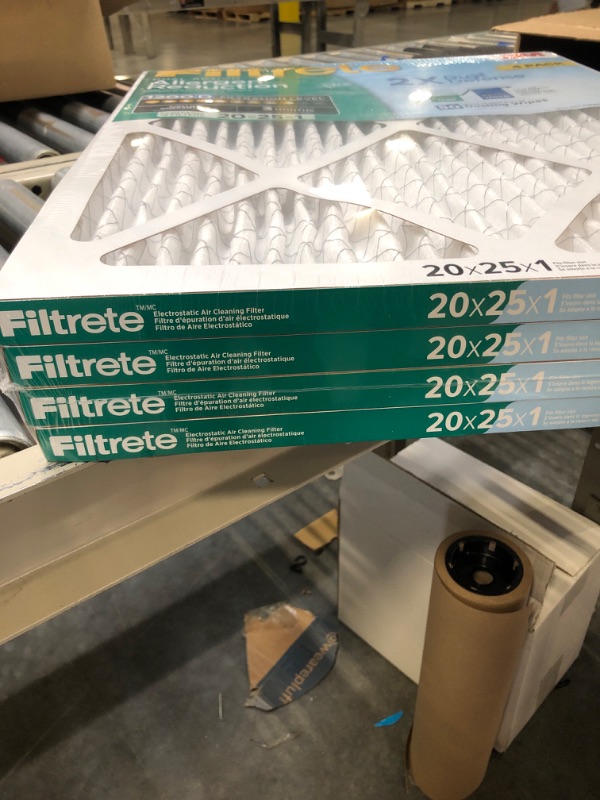 Photo 2 of 
Filtrete Dual-Action Micro Allergen Plus 2X Dust Defense Filter 20x25x1 (4-pk.)