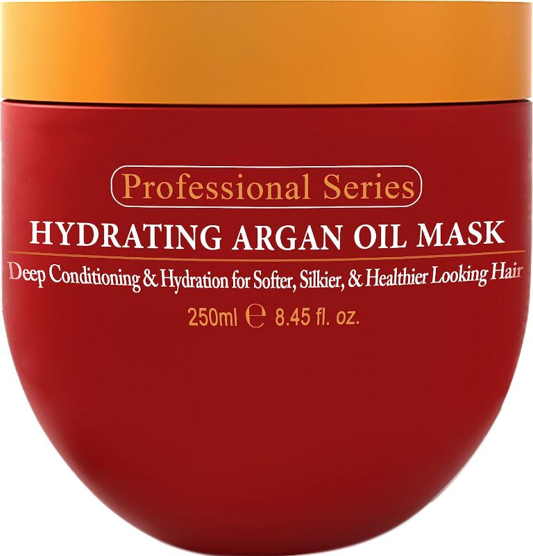 Photo 1 of Arvazallia Hydrating Argan Oil Hair Mask and Deep Conditioner for Dry or Damaged Hair - 8.45 Oz