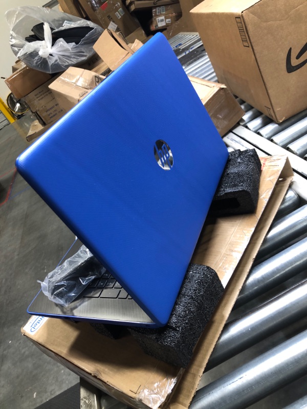 Photo 3 of HP 17.3" HD Notebook, Intel Core i3-7100U Processor 2.4 GHz, 8GB Memory, 2TB Hard Drive, Optical Drive, HD color: marine blue 