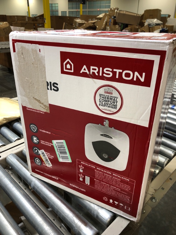 Photo 2 of Ariston Andris 2.5 Gallon 120-Volt Corded Point of Use Mini-Tank Electric Water Heater