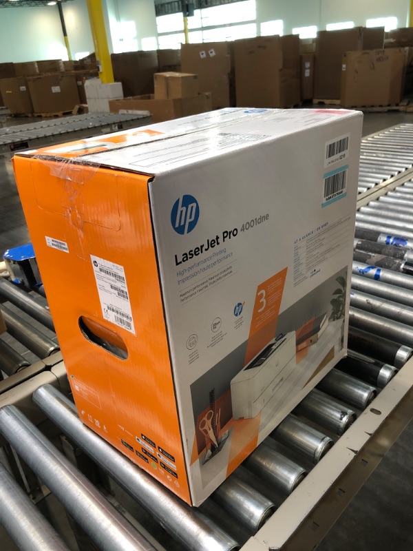 Photo 1 of HP LaserJet Pro 4001dne Black & White Printer with HP+ Smart Office Features New Version: HP+, LaserJet Pro 4001dne