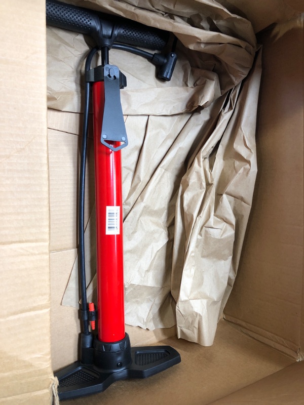 Photo 2 of Bell Air High Volume Bicycle Pump Air Attack 350 - Red