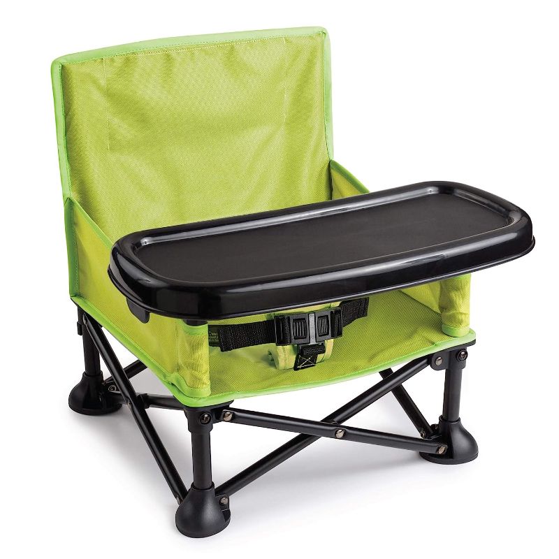 Photo 1 of 
Summer Pop ‘N Sit Portable Booster Chair, Green – Booster Seat for Indoor/Outdoor Use – Fast, Easy and Compact Fold