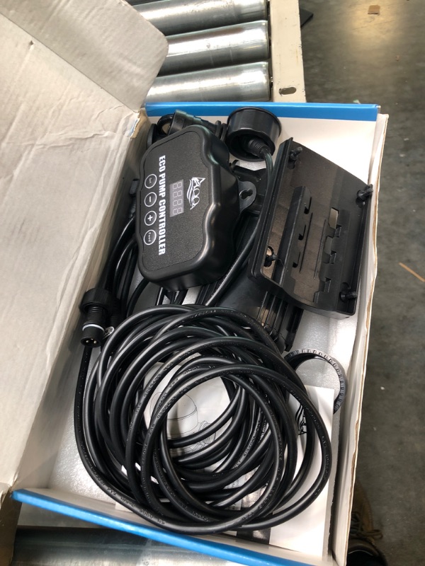 Photo 1 of AQQA 800-3200GPH Controllable Water Pump,Circulation Make Wave/Feed Mode/20 Options Flow Adjustable Multifunction Submersible or External Powerful Return Pump for Saltwater & Freshwater Fish Tank