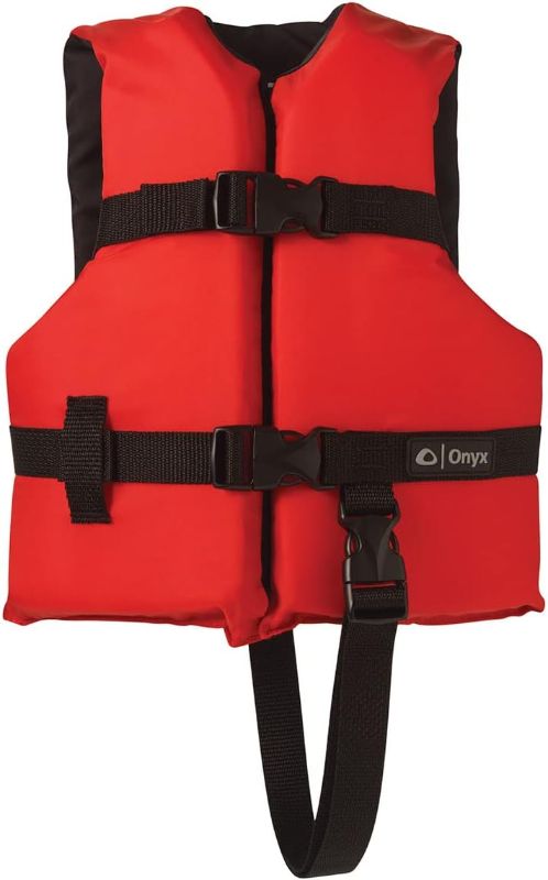 Photo 1 of 
Onyx General Purpose Boating Vest color red 