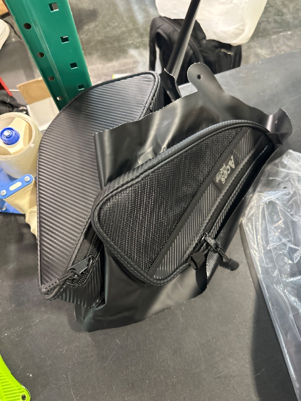 Photo 4 of Aces Racing Polaris RZR XP Pro Storage Bags 2020 2021 2022 XP4 (Black, (Rear) Door Bag) (5001-Roof)