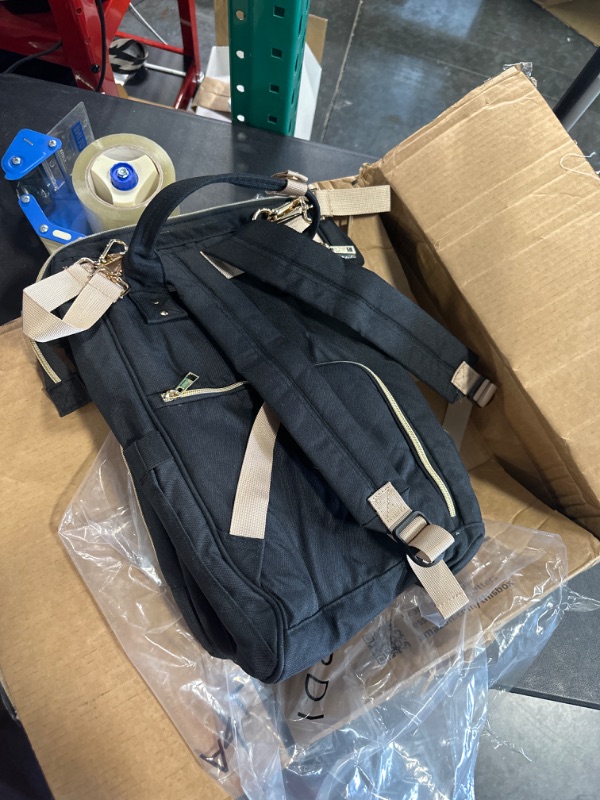 Photo 2 of AMILLIARDI Diaper Bag Backpack - 6 INSULATED Bottle Holders - Detachable Stroller Straps