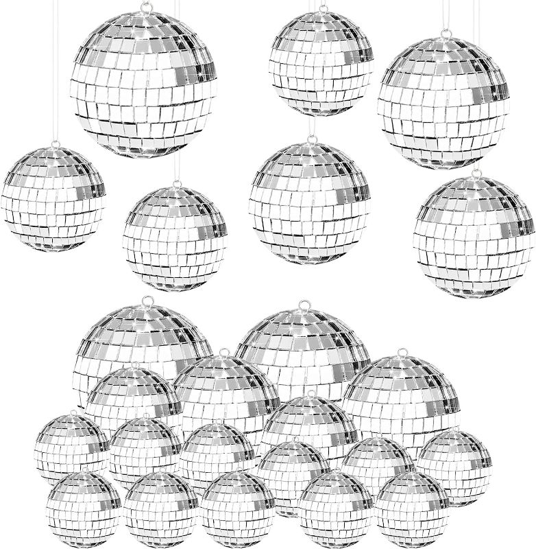Photo 1 of Assorted Sizes Disco Balls (Qty Unknown)