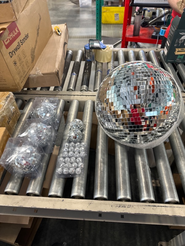 Photo 3 of Assorted Sizes Disco Balls (Qty Unknown)