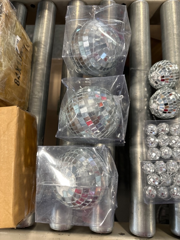 Photo 4 of Assorted Sizes Disco Balls (Qty Unknown)