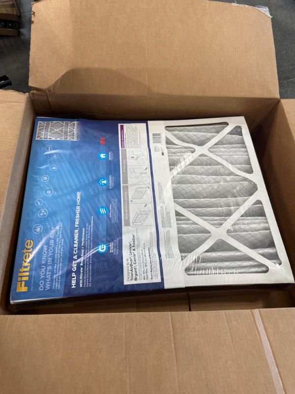 Photo 3 of 3M Filtrete Ultra Allergen Healthy Living Deep Pleat Furnace Filter