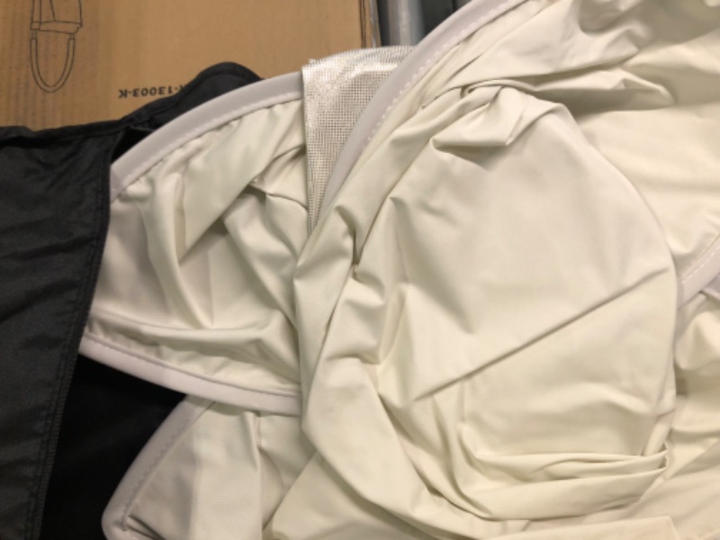 Photo 1 of JOWUA Glass Roof Sunshade Compatible for Tesla Model Y, Double Side High-Density Mesh Fabric Easy Folding Storage
