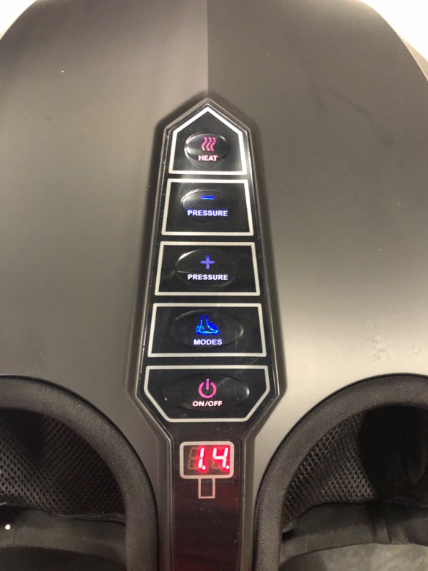 Photo 1 of Belmint Foot Massager Machine - Shiatsu Foot Massager with Heat, Deep-Kneading Foot Massager for Plantar Fasciitis, Neuropathy - Unique Gifts for Him Her / Women & Men Black