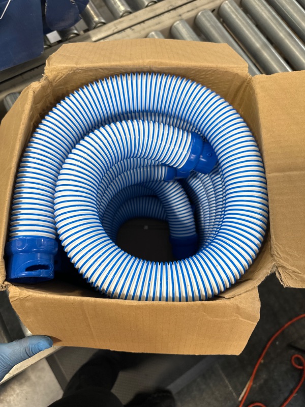 Photo 2 of ALINREDBX Pool Vacuum Hose Cleaner Hose for Swimming Pool for 1-Meter Pool Cleaner Hose Twist Lock Hoses Replacement Compatible with Zodiac X7 T3 T5 Mx6 Mx8