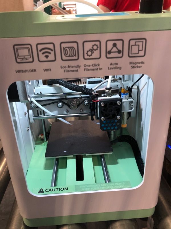 Photo 12 of Entina Tina2S 3D Printers with Wi-Fi Cloud Printing, Fully Assembled and Auto Leveling Mini 3D Printer for Beginners, High Precision Printer with Smart Control and Heated Spring Steel Build Plate Wi-Fi/MicroSD Card/USB