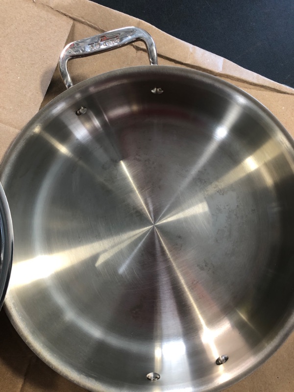 Photo 4 of All-Clad Saute Pan, 4-Quart, Silver