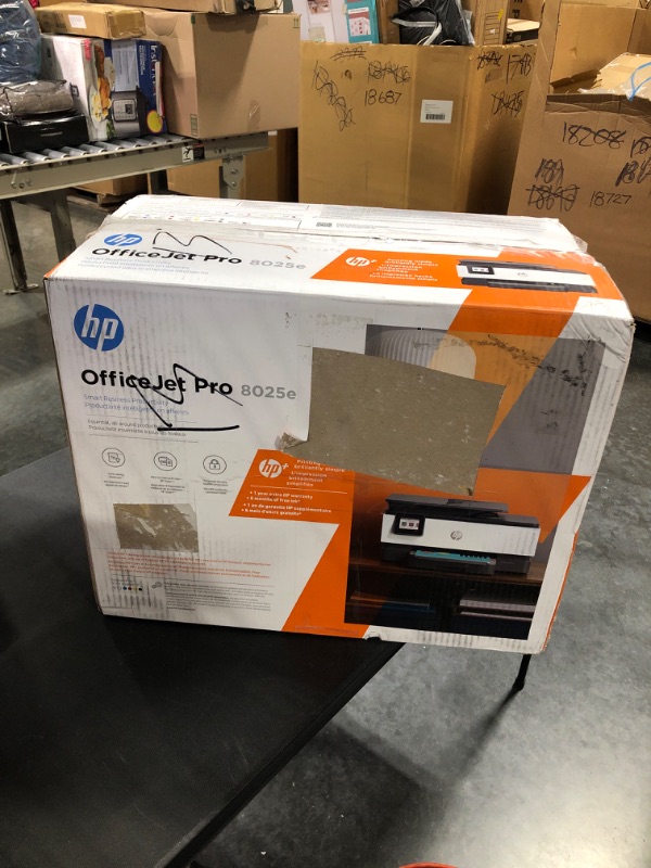 Photo 2 of HP OfficeJet Pro 8025e Wireless Color All-in-One Printer with bonus 6 free months Instant Ink with HP+ (1K7K3A) New version