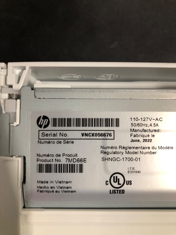 Photo 5 of HP LaserJet M110we Wireless Black and White Printer with HP+ and Bonus 6 Months Instant Ink (7MD66E) New Version: HP+, M110we