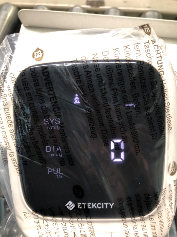 Photo 3 of Blood Pressure Monitors for Home use, Machine and Cuff by Etekcity, FSA HSA Approved Products, Rechargeable BPM with LED Display and 180 Memory, Large Cuff and Adjustable Speaker, Fast and Accurate