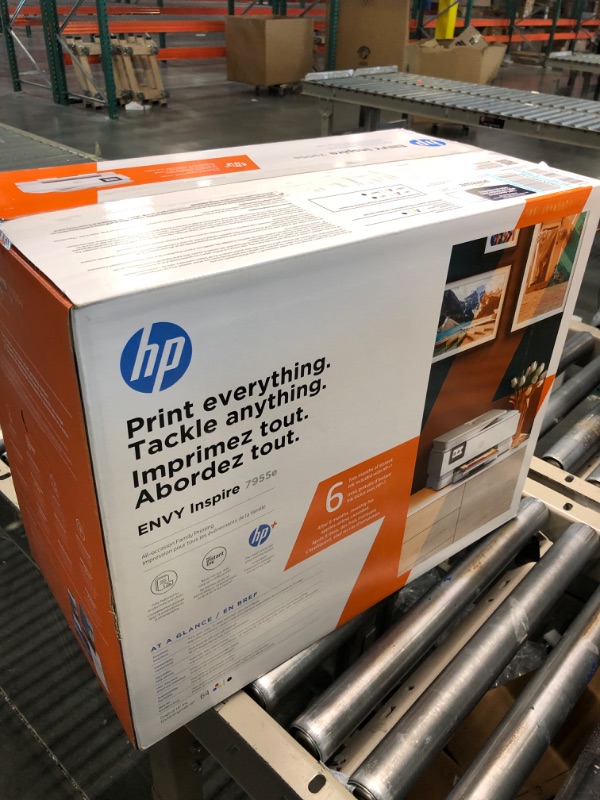 Photo 2 of HP Envy Inspire 7955e Wireless Color All-in-One Printer with Bonus 6 Months Instant Ink with HP+ (1W2Y8A)