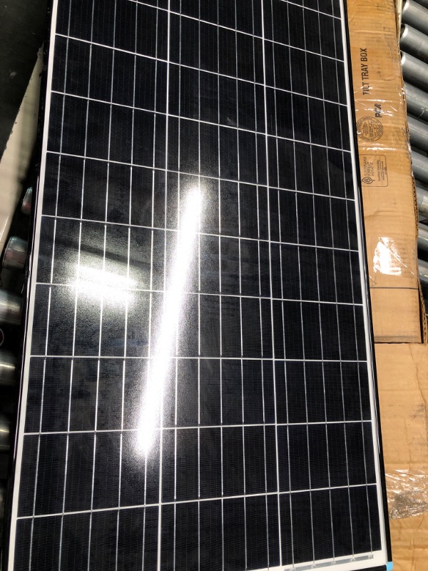 Photo 3 of XINPUGUANG Solar Panel 200W 12V Monocrystalline PV Module Power Charger for RV Boat Rooftop Battery and Other Off-Grid Applications (200W)
