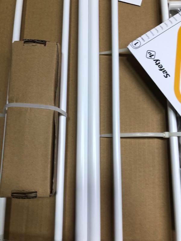 Photo 1 of Safety 1st Easy Install 28" High Walk Thru Gate, Fits Between 29" and 38" 38x28 Inch (Pack of 1) Original Size White